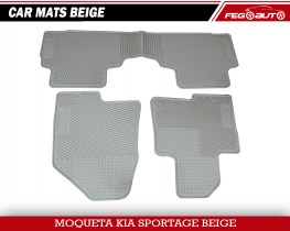 CAR MATS BEIGE